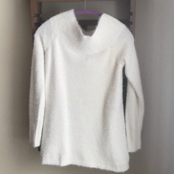 Loft- Cowl Neck, Cozy Tunic Sweater - Picture 2 of 3